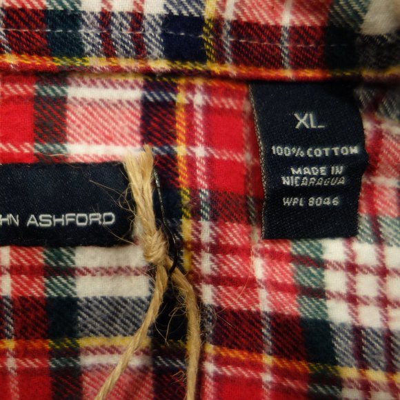 New England Patriots One-of-a-Kind Custom John Ashford Flannel (Unisex - XL) - Picture 6 of 7